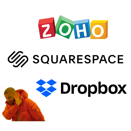 Drake says "Dropbox is so 2017"