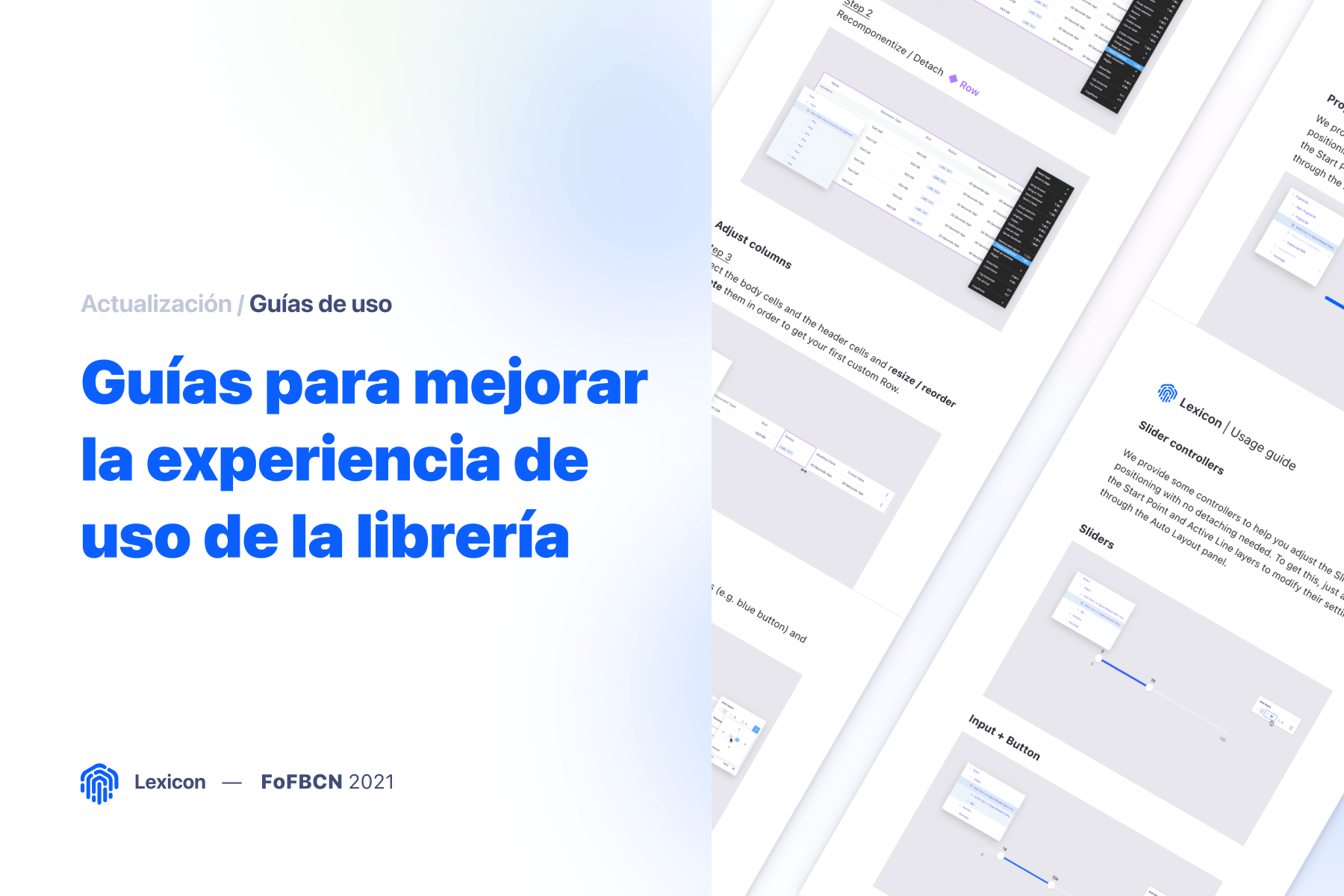 The new library includes descriptions and use guides