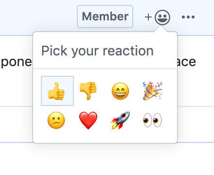 Give your teammates an encouraging :thumbs_up:
