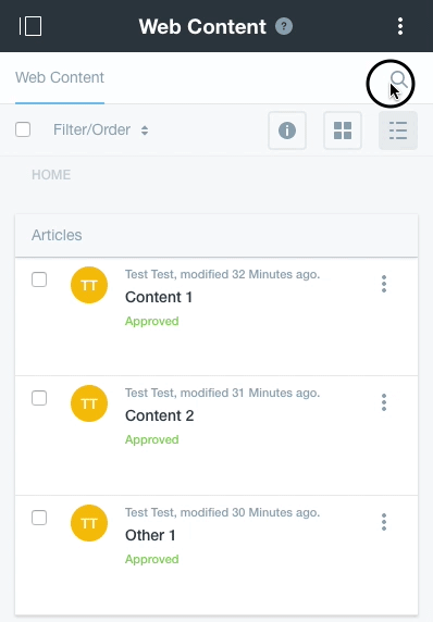 collapse search animation in mobile to show a use case