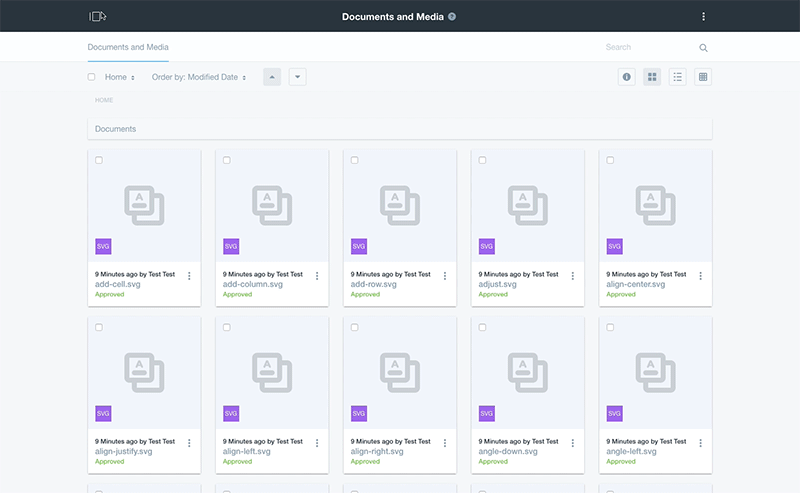 side navigation to show the product menu in Liferay