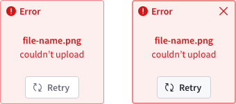 image upload error state