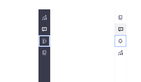 Focus state Vertical Bar