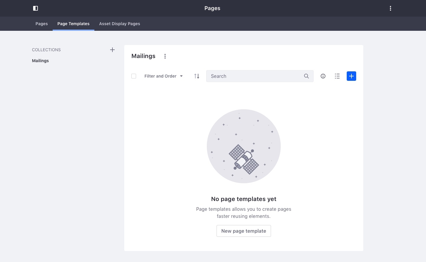 satellite navigating in the space