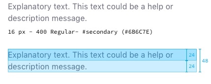form paragraph style and measures