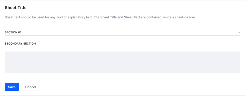 Simple form composition