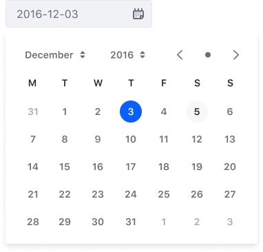 Date picker