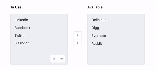 Moving items back to Abvailable animation