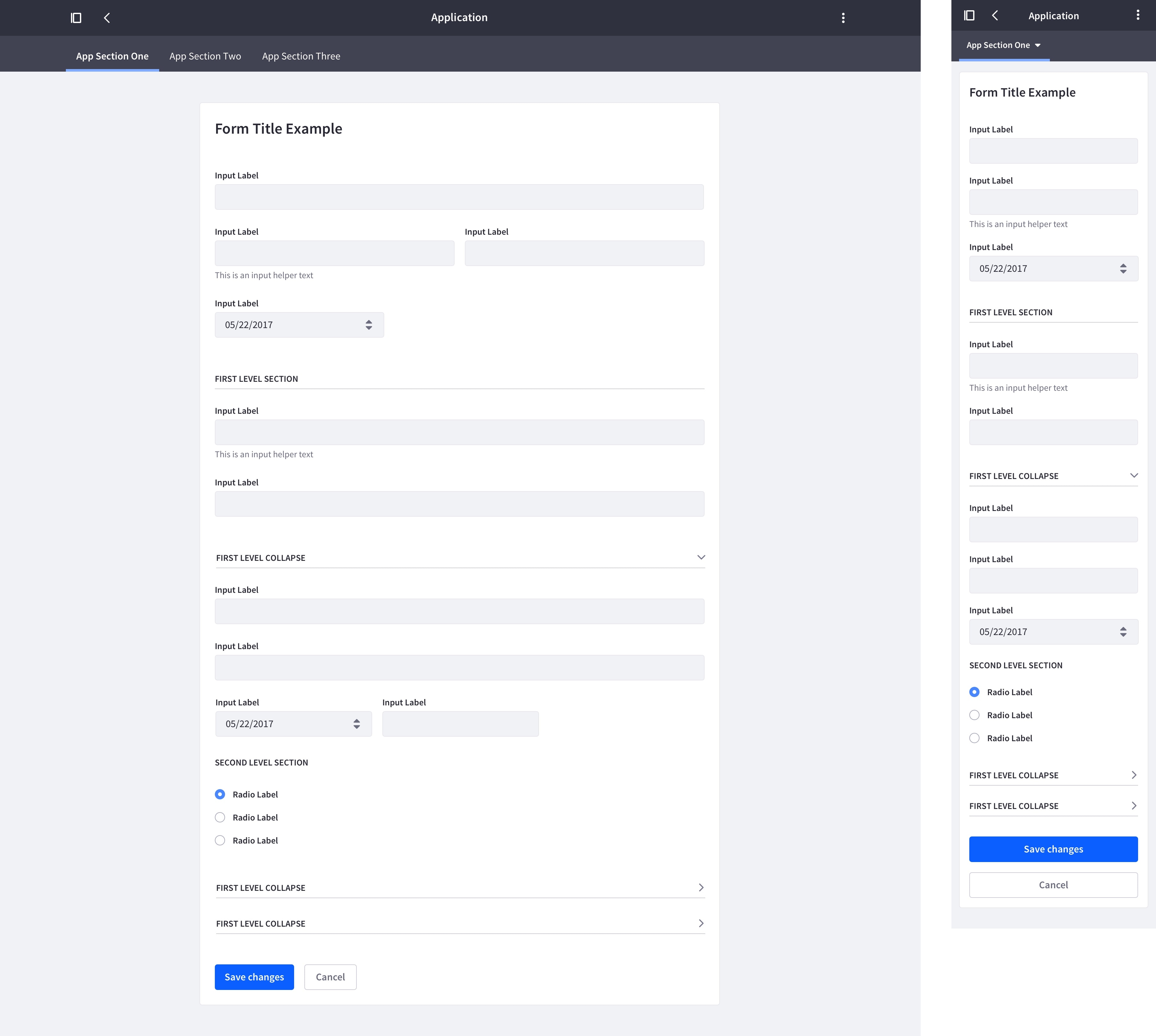 layout form box example