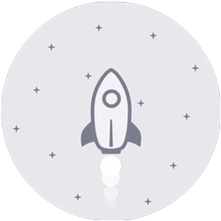 satellite navigating in the space