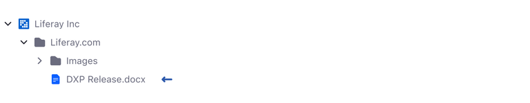 An example of the End node