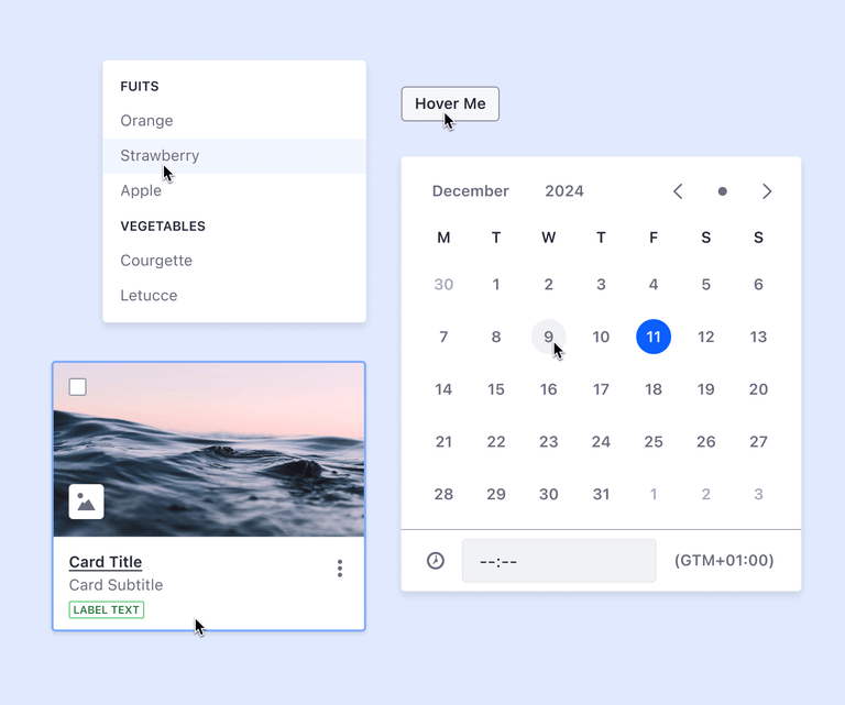 Interactive Components - Hover